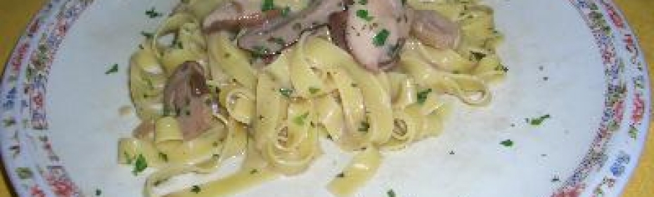 tagliatelle ai funghi porcini Belle Arti